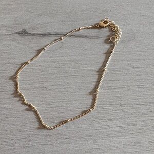 Gold plated ‎ ankle bracelet
